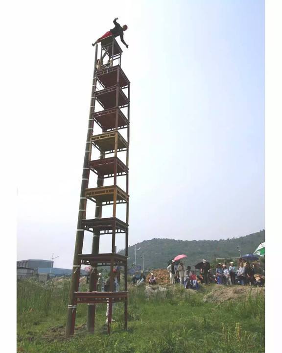 翻九楼,上饶广丰民俗文化