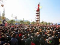 翻九楼，上饶广丰民俗文化