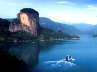 广丰桐钹山九仙湖，上饶广丰旅游景点