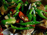 广丰爆炒塘冰机（哇冰壳，花甲），江西上饶广丰美食