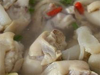 广丰白煮猪蹄，江西上饶广丰美食