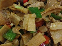 广丰笋干炒五花肉，江西上饶广丰美食