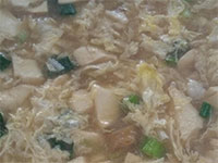 广丰小肠鸡蛋汤，江西上饶广丰美食